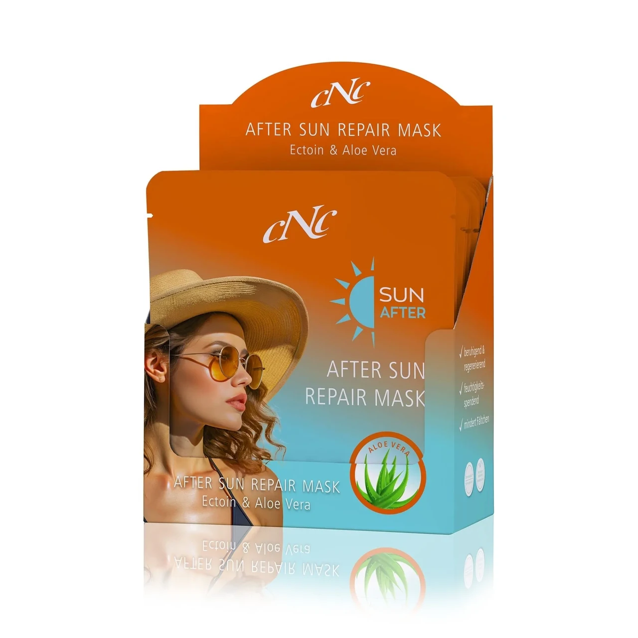 CNC After Sun Repair Mask – Ektoiin & Aloe Vera (Lehtmask)