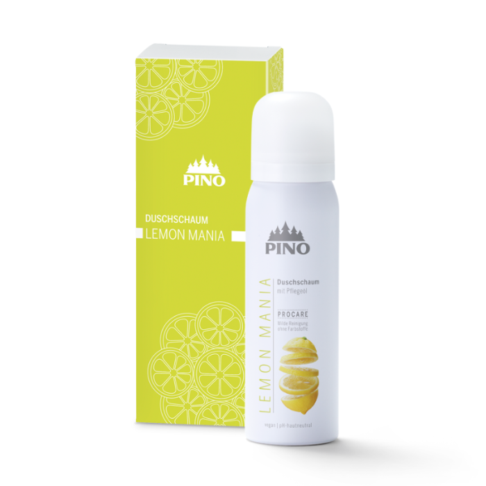 PINO Shower Me! Shower Foam Lemon Mania - dušivaht karbis, 75ml.